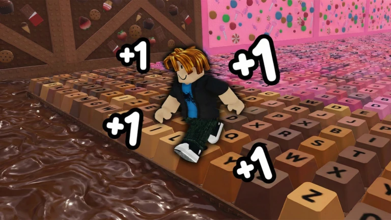 +1 Speed Keyboard Escape — candy and chocolate keyboard world